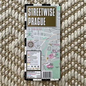Streetwise Prague Street Map City Folded Laminated Czechia Czech Republic